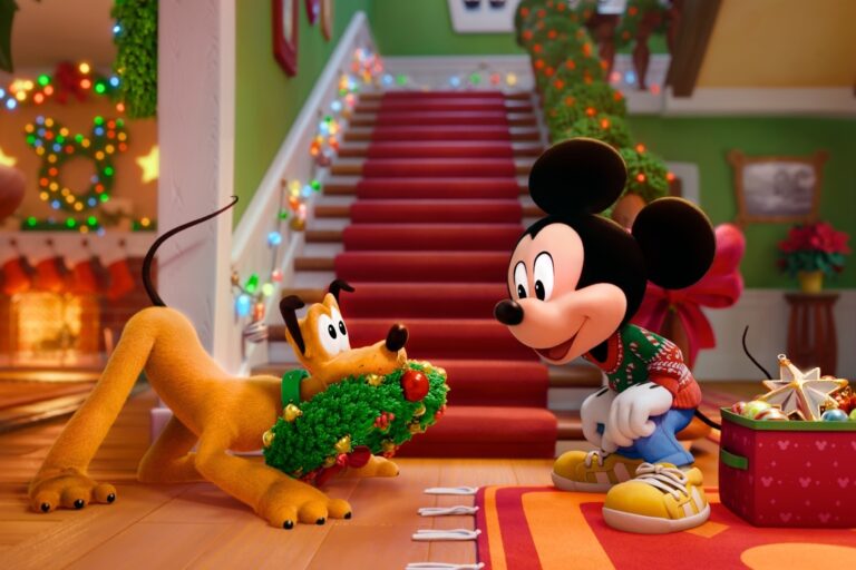 Mickey Mouse Recreates A Christmas Classic